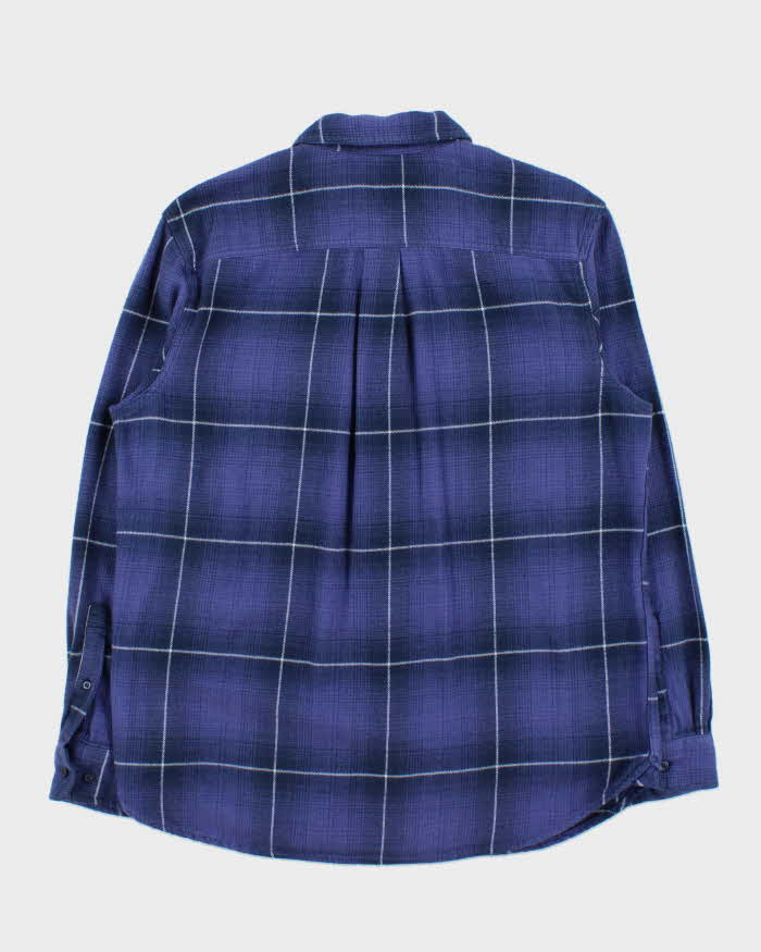 The North Face Arroyo Nature Is Magic Purple Flannel Shirt - L