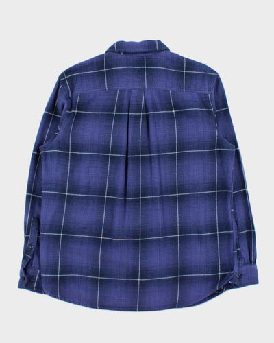 The North Face Arroyo Nature Is Magic Purple Flannel Shirt - L