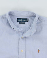 Vintage 1990s Polo Ralph Lauren Classic Fit Long Sleeve Shirt - L