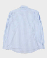 Vintage 00s Christian Dior Striped Dress Shirt - L