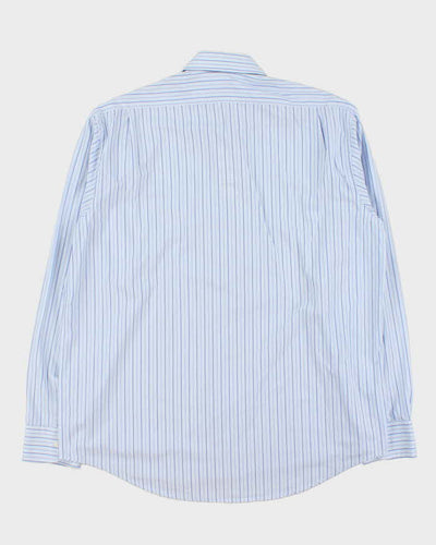 Vintage 00s Christian Dior Striped Dress Shirt - L