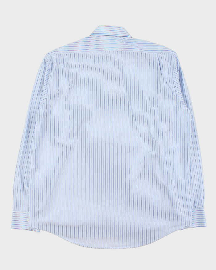 Vintage 00s Christian Dior Striped Dress Shirt - L