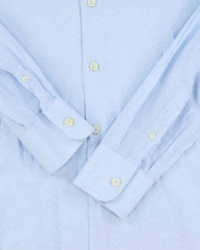Prada Sky Blue Soft Pima Cotton Button Down Shirt - M