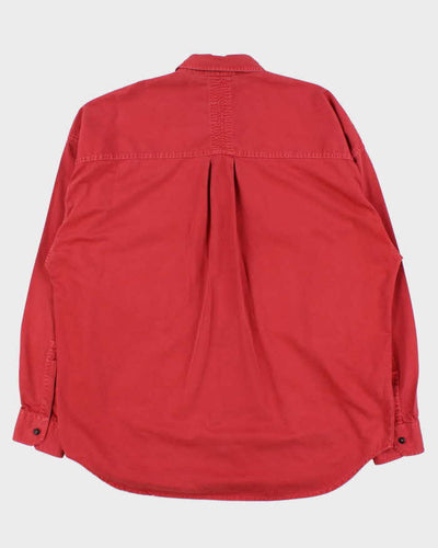 Vintage 1990s Versace Jeans Couture Double Pocket Long Sleeve Shirt - XL