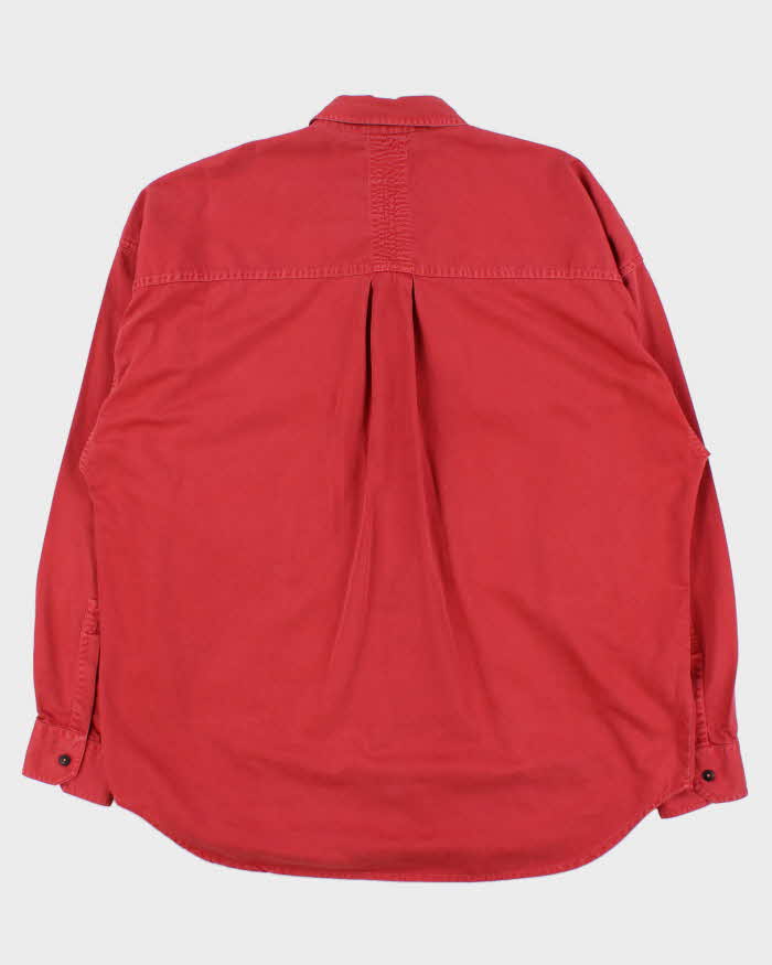 Vintage 1990s Versace Jeans Couture Double Pocket Long Sleeve Shirt - XL