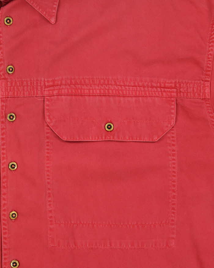 Vintage 1990s Versace Jeans Couture Double Pocket Long Sleeve Shirt - XL