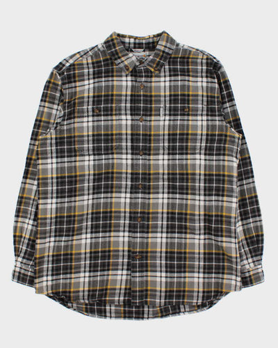 Vintage Carhartt Thick Cotton Long Sleeve Regular Fit Flannel Shirt - XL