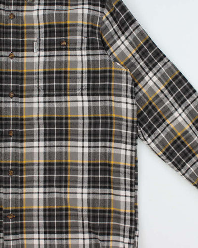 Vintage Carhartt Thick Cotton Long Sleeve Regular Fit Flannel Shirt - XL