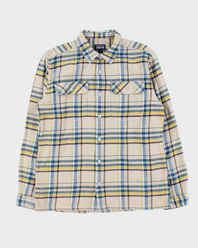 Vintage Patagonia Thick Cotton Long Sleeve Flannel Shirt - M