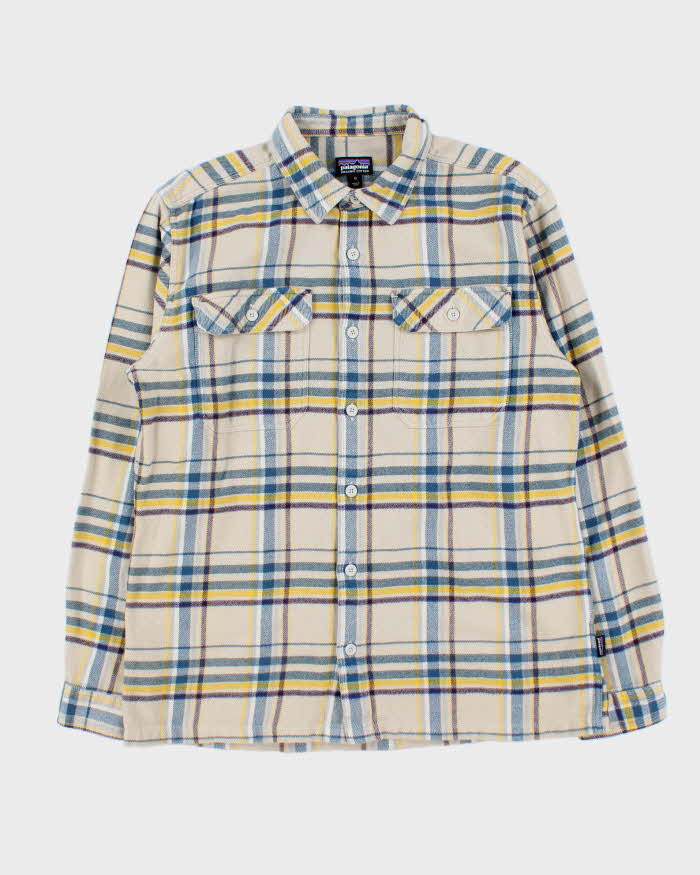 Vintage Patagonia Thick Cotton Long Sleeve Flannel Shirt - M