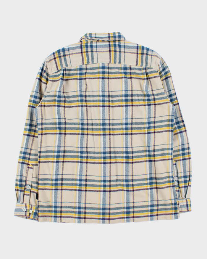 Vintage Patagonia Thick Cotton Long Sleeve Flannel Shirt - M