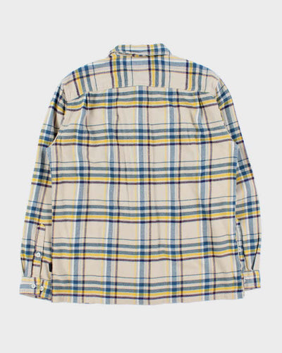 Vintage Patagonia Thick Cotton Long Sleeve Flannel Shirt - M