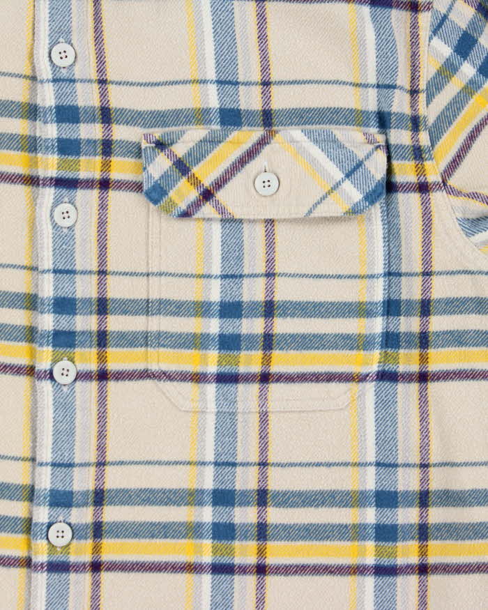 Vintage Patagonia Thick Cotton Long Sleeve Flannel Shirt - M