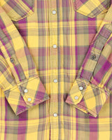 Vintage Y2K 00s Diesel Plaid Western Long Sleeve Shirt - S