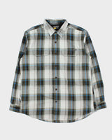 Vintage Eddie Bauer Plaid Long Sleeve Shirt - L