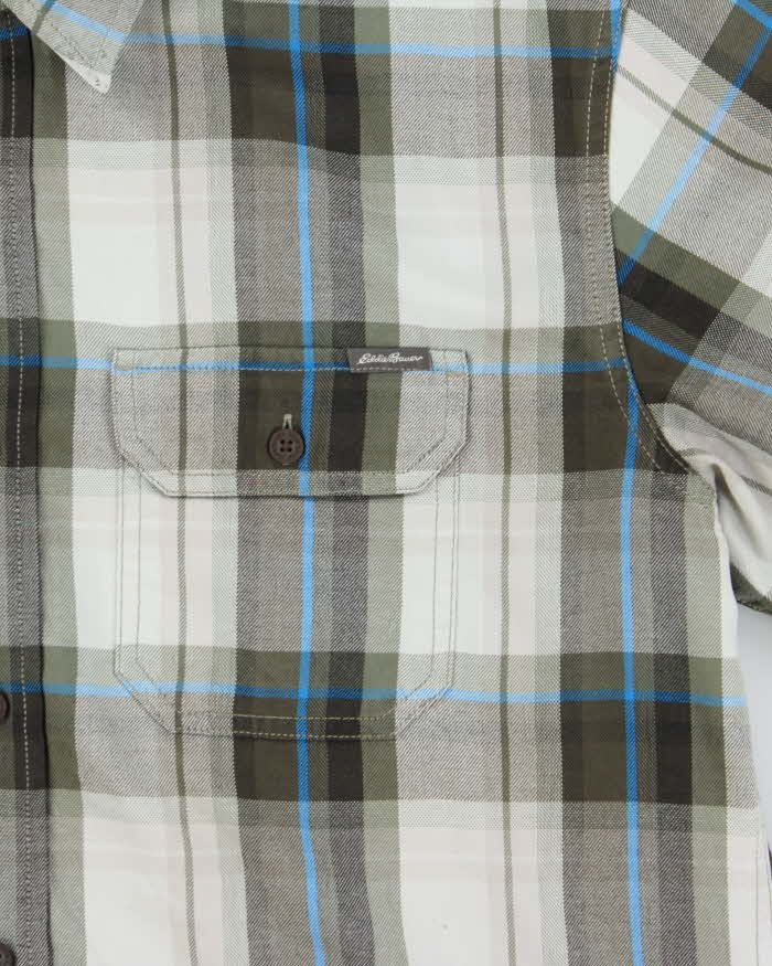 Vintage Eddie Bauer Plaid Long Sleeve Shirt - L