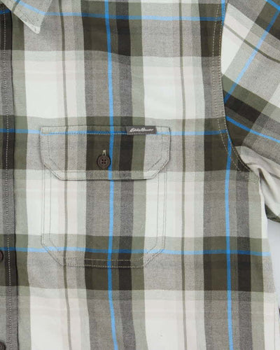 Vintage Eddie Bauer Plaid Long Sleeve Shirt - L