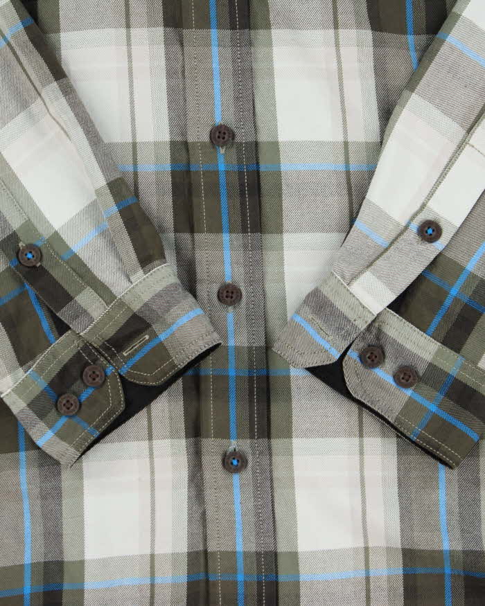 Vintage Eddie Bauer Plaid Long Sleeve Shirt - L