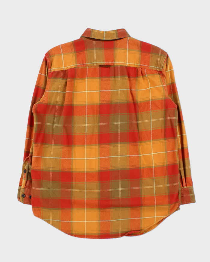 Vintage Orvis Heavyweight Plaid Flannel Over Shirt - M