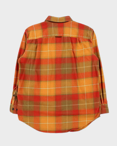 Vintage Orvis Heavyweight Plaid Flannel Over Shirt - M