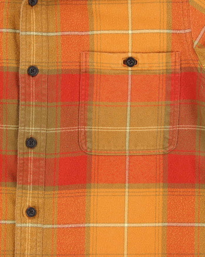 Vintage Orvis Heavyweight Plaid Flannel Over Shirt - M