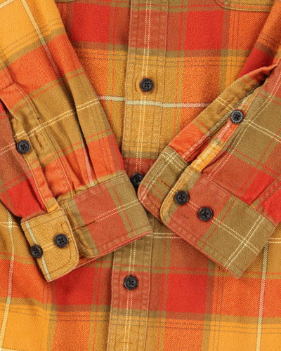 Vintage Orvis Heavyweight Plaid Flannel Over Shirt - M