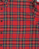 Vintage 00s Eddie Bauer Tartan Flannel Long Sleeve Shirt - L