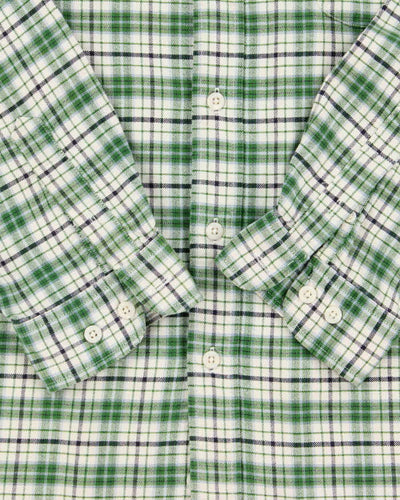 Vintage 1990s Eddie Bauer Plaid Flannel Long Sleeve Shirt - XL