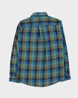 Vintage Eddie Bauer Plaid Flannel Long Sleeve Shirt - S