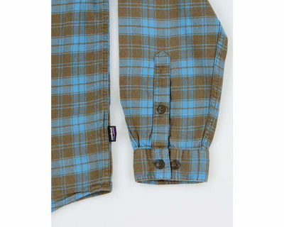 Vintage Patagonia Organic Cotton Plaid Flannel Long Sleeve Shirt - M