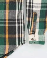 Vintage 1990s Eddie Bauer Mckinley Plaid Long Sleeve Flannel Shirt - M