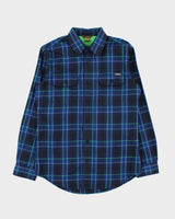Vintage Eddie Bauer Plaid Long Sleeve Flannel Shirt - S