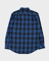 Vintage Eddie Bauer Plaid Long Sleeve Flannel Shirt - S