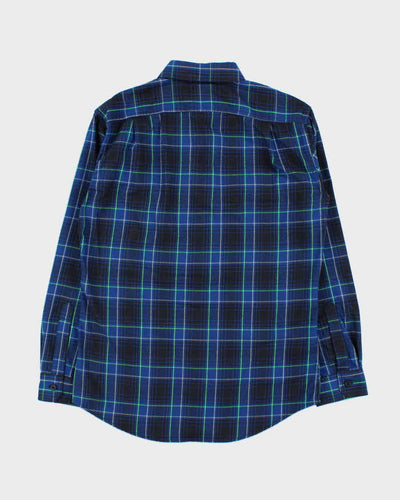 Vintage Eddie Bauer Plaid Long Sleeve Flannel Shirt - S