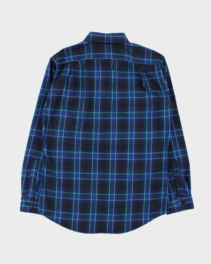 Vintage Eddie Bauer Plaid Long Sleeve Flannel Shirt - S