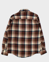Vintage 1980s Sears Plaid Long Sleeve Flannel Shirt - L