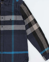 Vintage 00s Burberry Brit Novacheck Cotton Long Sleeve Flannel Shirt - L