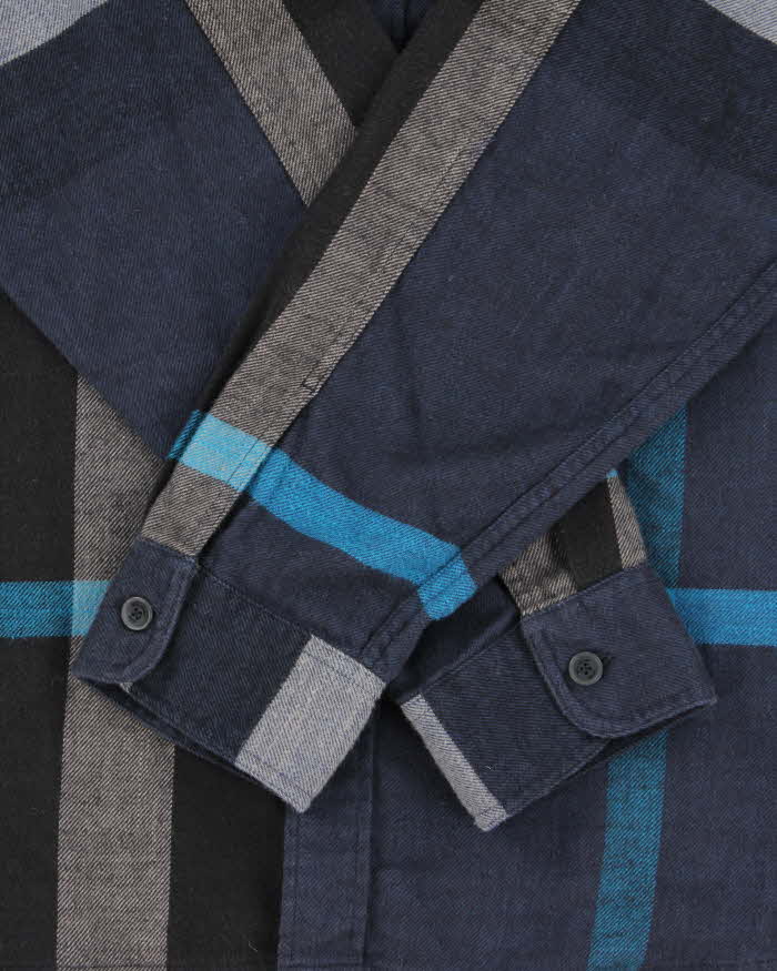 Vintage 00s Burberry Brit Novacheck Cotton Long Sleeve Flannel Shirt - L