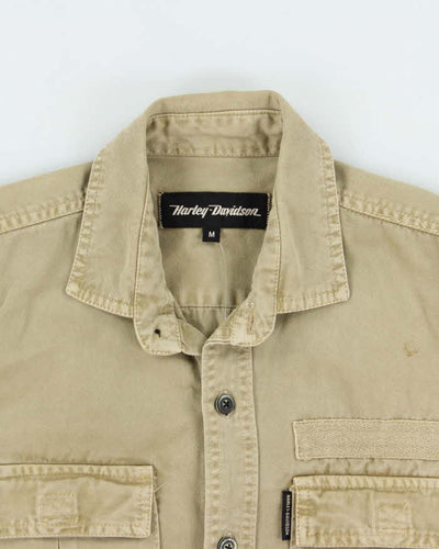 Vintage 00s Harley Davidson Heavyweight Long Sleeve Shirt - M