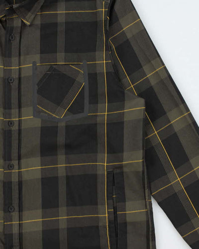 Vintage Oakley Plaid Hip Pocket Long Sleeve Over Shirt - L