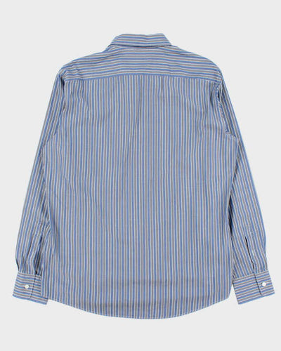 Vintage 00s Ermenegildo Zegna Striped Long Sleeve Shirt - XL