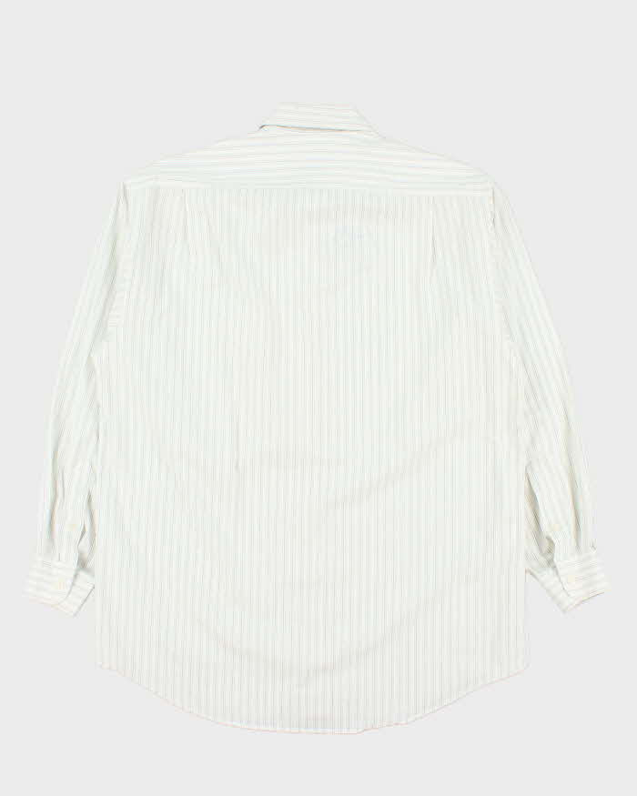 Vintage 1990s Valentino Uomo Striped Long Sleeve Shirt - L