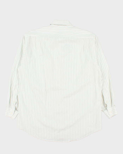Vintage 1990s Valentino Uomo Striped Long Sleeve Shirt - L
