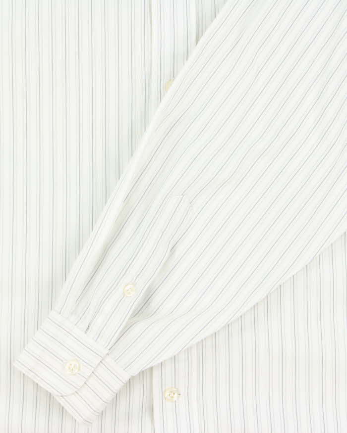 Vintage 1990s Valentino Uomo Striped Long Sleeve Shirt - L