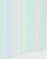 Vintage 1990s Polo Ralph Lauren Multicoloured Pastel Striped Long Sleeve Shirt - M