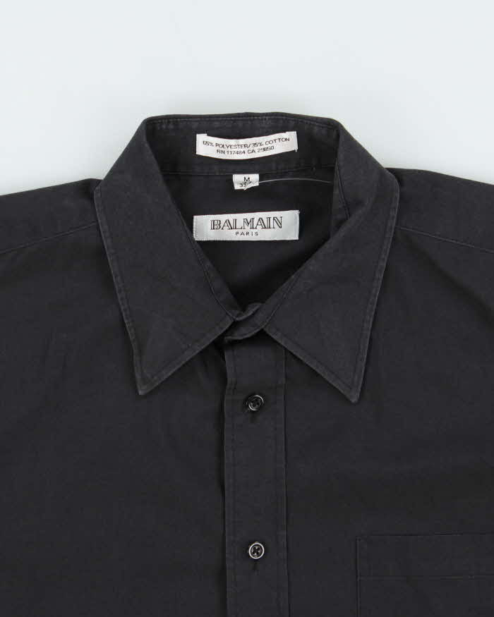 Vintage Balmain Long Sleeve Shirt - M
