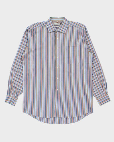Vintage Balmain Stripe Long Sleeve Shirt - L