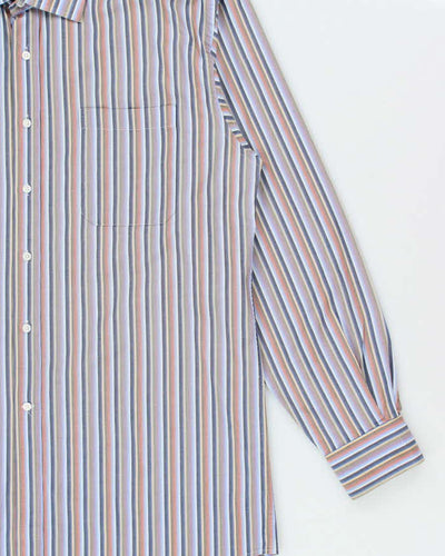 Vintage Balmain Stripe Long Sleeve Shirt - L