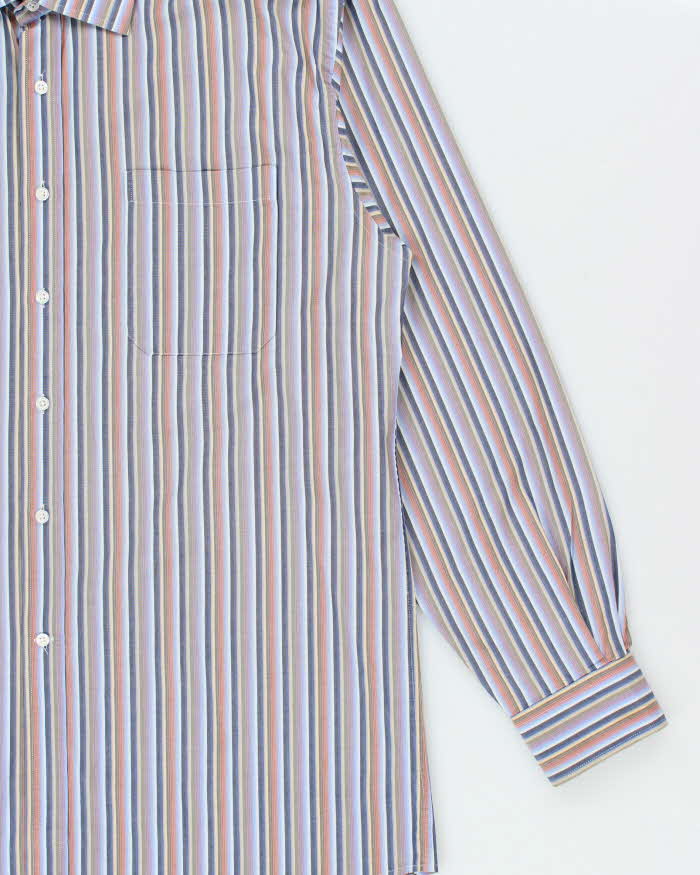 Vintage Balmain Stripe Long Sleeve Shirt - L