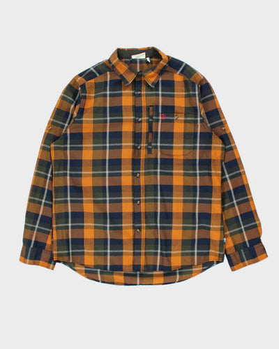 Vintage Fjall Raven Check Long Sleeve Shirt - XL